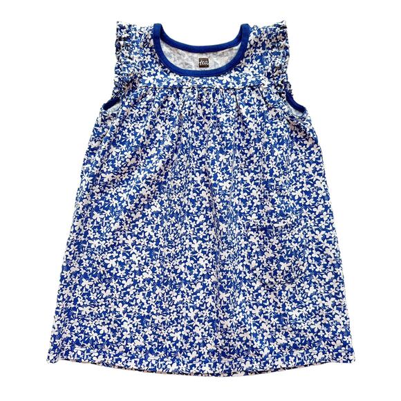 Tea Collection Cyprus Floral Tunic Top Size 3 - Picture 1 of 4